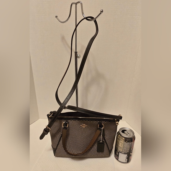 Coach mini Kelsey Jacquard Black - Picture 11 of 11